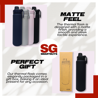 Glacier Grip Matte Thermoflask