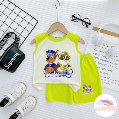 [77] Paw Patrol Sleeveless Play Set (90~120)