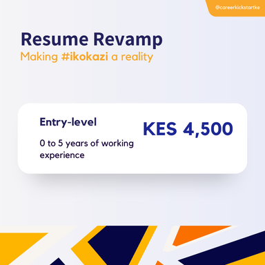 C.V Revamp :: Entry-level (0-5 years of working experience) 