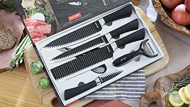 Black Knife Set