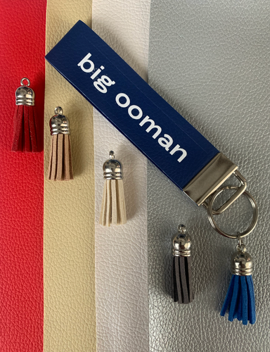 Big Ooman Keyring (Leatherette)