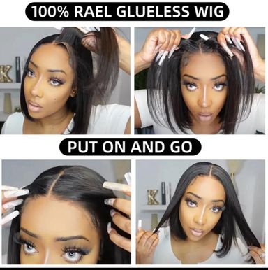 Glueless Wig Human Hair Ready To Wear Preplucked Bob Straight Human Hair Wigs 5x5 hd Lace Closure Pre Cut 13x4 LaceWigs Hd lace