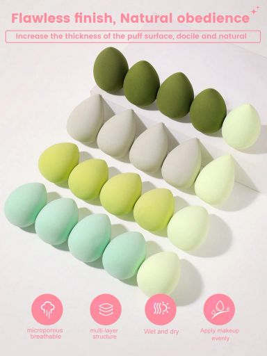 1pc Makeup Sponge - Multicolor