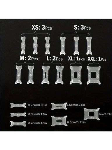 12pcs Ring Size Reducer