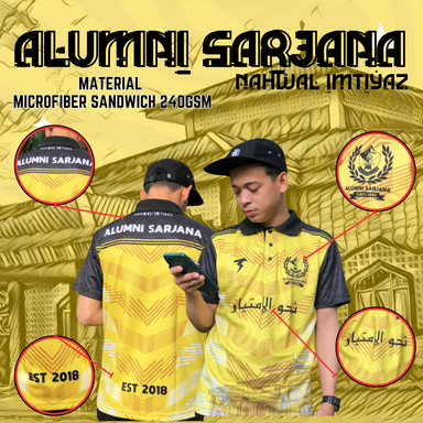 MEN POLO COLLAR ALUMNI SARJANA 1.0 2024