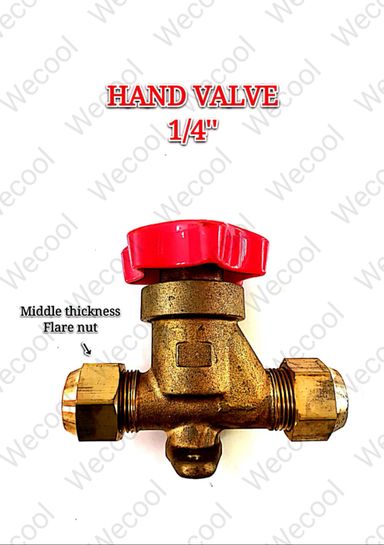 HAND VALVE 1/4