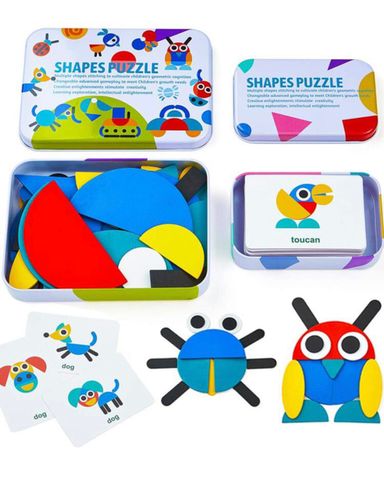 Wooden Shape Puzzles