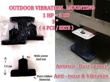 OUTDOOR VIBRATION MOUNTING 3"