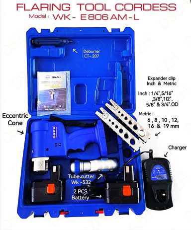 FLARING TOOL CORDLESS WK-E806AM-L