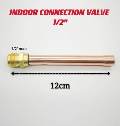 INDOOR TUBE CONNECTOR UNION-1/2