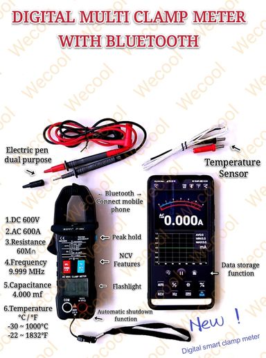 DIGITAL MULTI CLAMP METER WITH BLUETOOTH