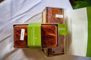 Large Orange Tea Cake  