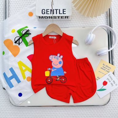 [74] Cartoon Sleeveless Play Sets (90~120)