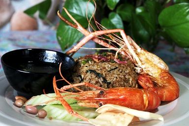 NASI GORENG UDANG GALAH (GRED A/B/C)