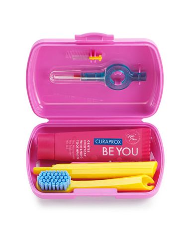 Curaprox Be You Travel Set (Pink)