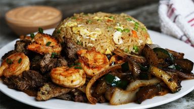 Shrimp fried rice