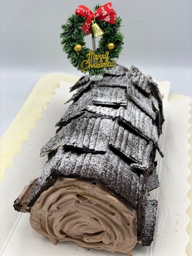 Christmas Log Cake