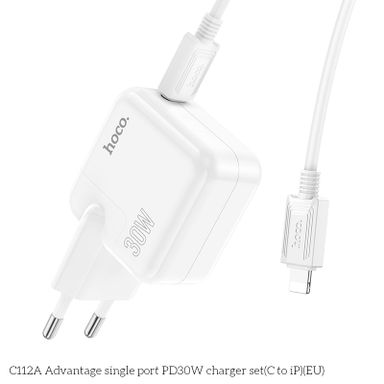 Hoco C112A PD 30W Type C Mobile Charge