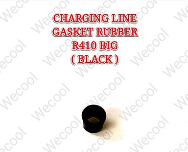 CHARGING LINE GASKET RUBBER - R410 BIG (BLACK)