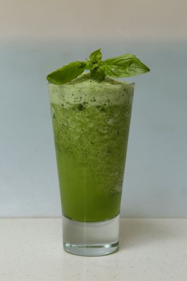 Lemon Basil Juice عصير ليمون وريحان 