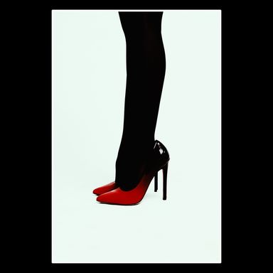 Red shoe