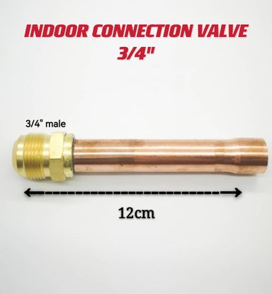 INDOOR CONNECTION VALVE - 3/4''