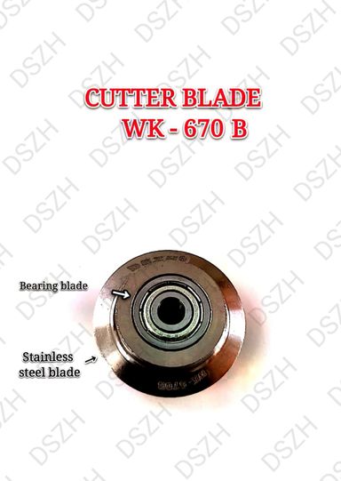 CUTTER BLADE - WK- 670 B