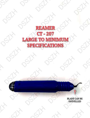 REAMER - CT-207 ~ LARGE TO MINIMUM SPECIFICATIONS