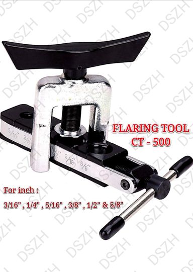 FLARING TOOL - CT-500 (FOR INCH: 3/16'' , 1/4'' , 5/16'' , 3/8'' , 1/2'' & 5/8'')