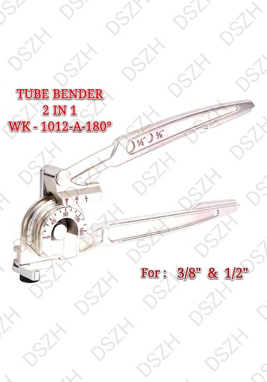 TUBE BENDER 2 IN 1 ~ WK - 1012-A-180 (FOR : 3/8'' & 1/2'')