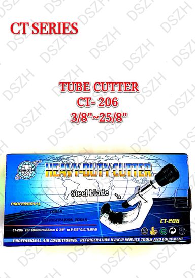 TUBE CUTTER CT-206 - 3/8'' ~ 25/8''