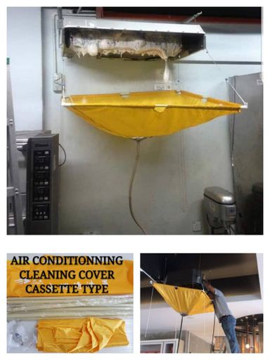 AIR CONDITIONING CLEANING COVER CASSETTE TYPE