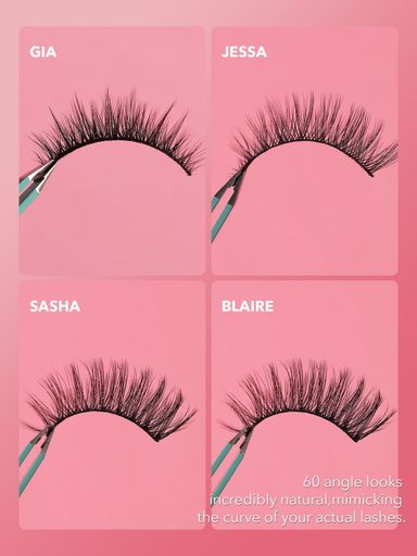 SHEGLAM Girl Next Door Natural False Eyelashes - Gia