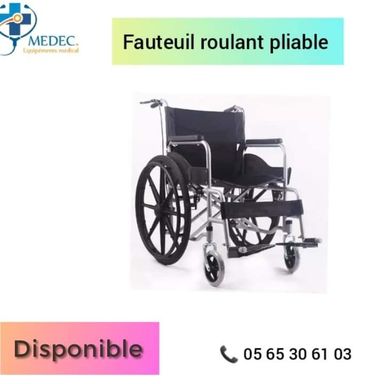 Fauteuil roulant pliable 