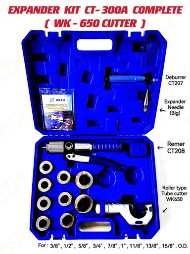 EXPANDER KIT CT-300A COMPLETE (WK-650 CUTTER)