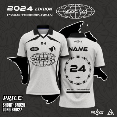 Raxquinx 2024 Jersey Merch (White Version)