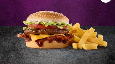 Hungry - Mega Ribster Burger