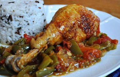 Roti de poulet ou poisson