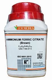 Niacin & Ferric Ammonium Citrate (Brown)
