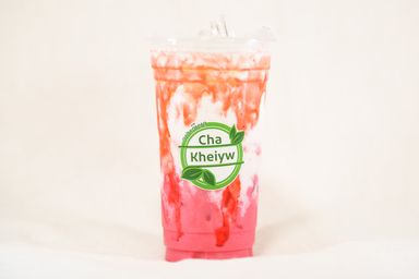 Iced Strawberry Milk