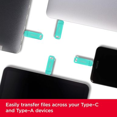 SanDisk Ultra Dual Drive Go (SDDDC3-256G-I46GPD) 256GB USB 3.0 Type C PenDrive for Mobile (Mint Green)