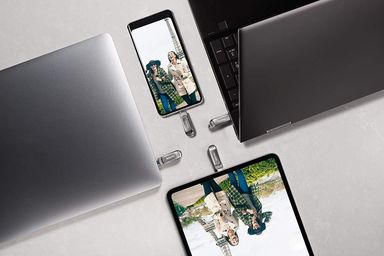 SanDisk Ultra Dual Drive Luxe (SDDDC4-512G-I35) USB Type C 512GB Flash Drive (Silver)