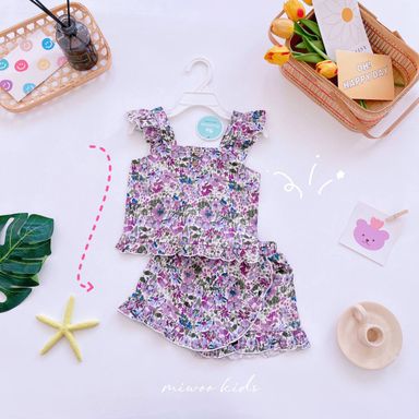 [101] Ruffles & Skorts Sleeveless Play Set (80~120)