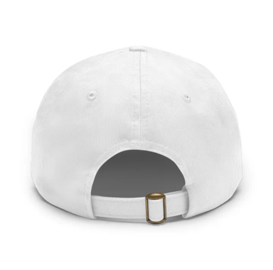 Dad adidas Hat with Leather Patch (Round)