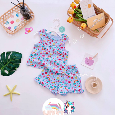 [103] Round Neck Sleeveless Play Set (80~120)