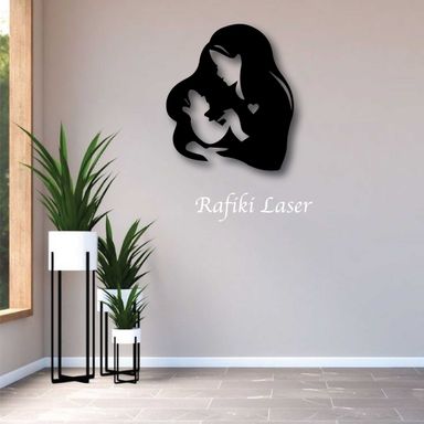 Motherhood Metal Wall Art Decor