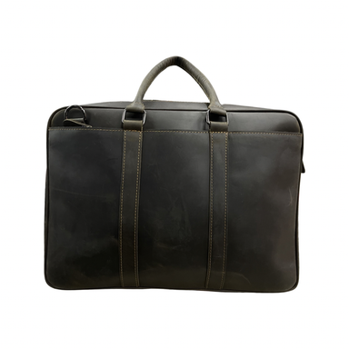 Italian Pure Brown Leather Laptop Bag