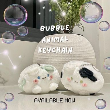 Bubble Animal Keychains