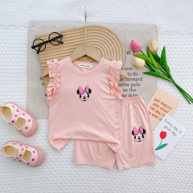 [105] Sleeveless Frills Play Set (90~130)