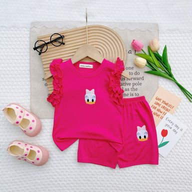 [105] Sleeveless Frills Play Set (90~130)